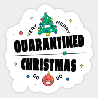 Quarantined Christmas 2020 Sticker